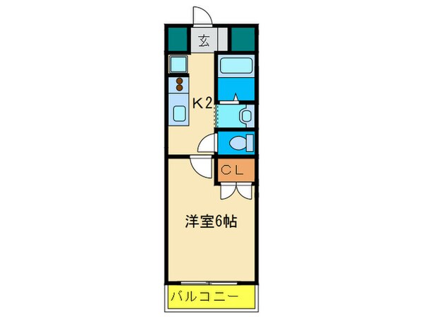 ユ－トピアの物件間取画像